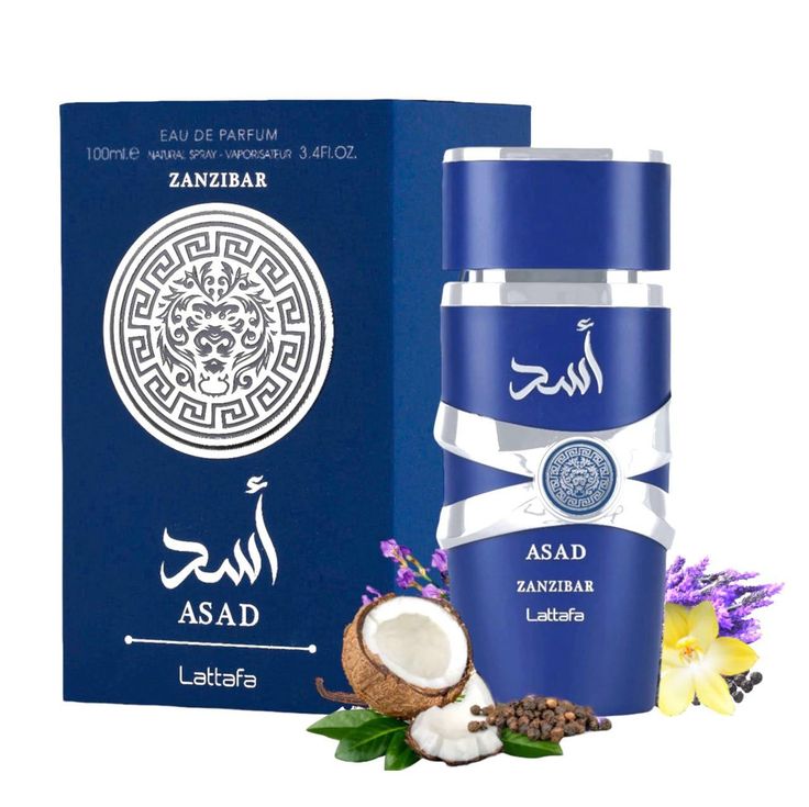 ASAD Zanzibar Lattafa perfume para hombre 100ml