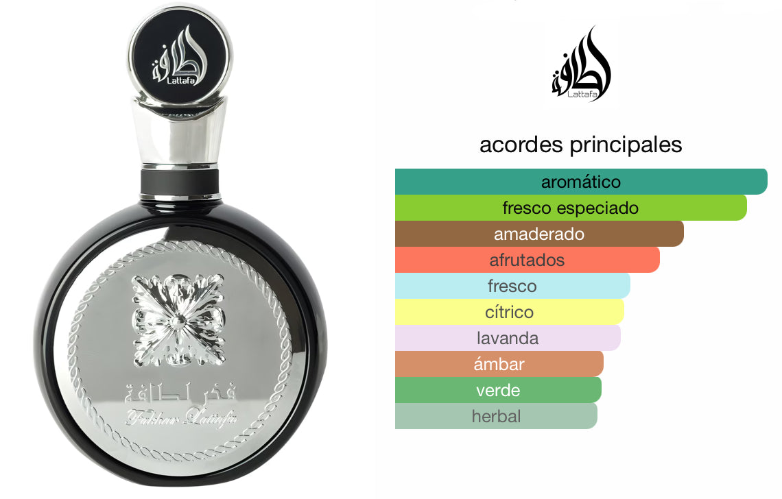FAKHAR Lattafa perfume para hombre 100ml