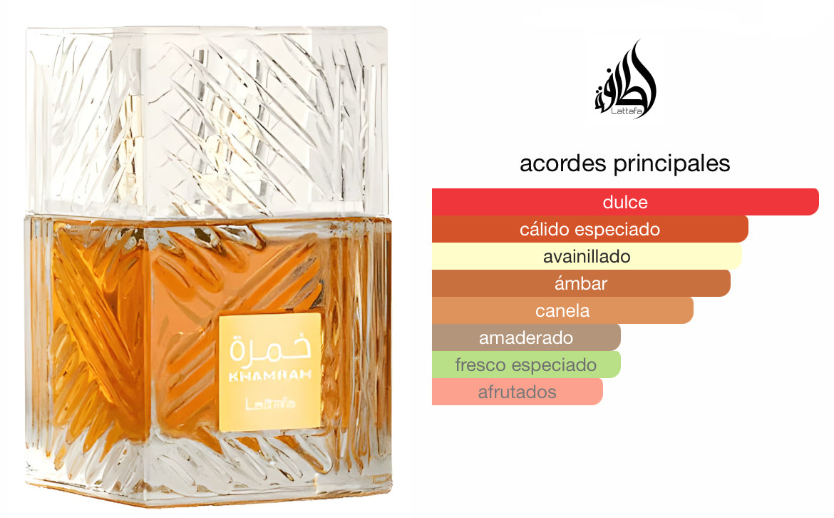 KHAMRAH Lattafa perfume unisex 100ml