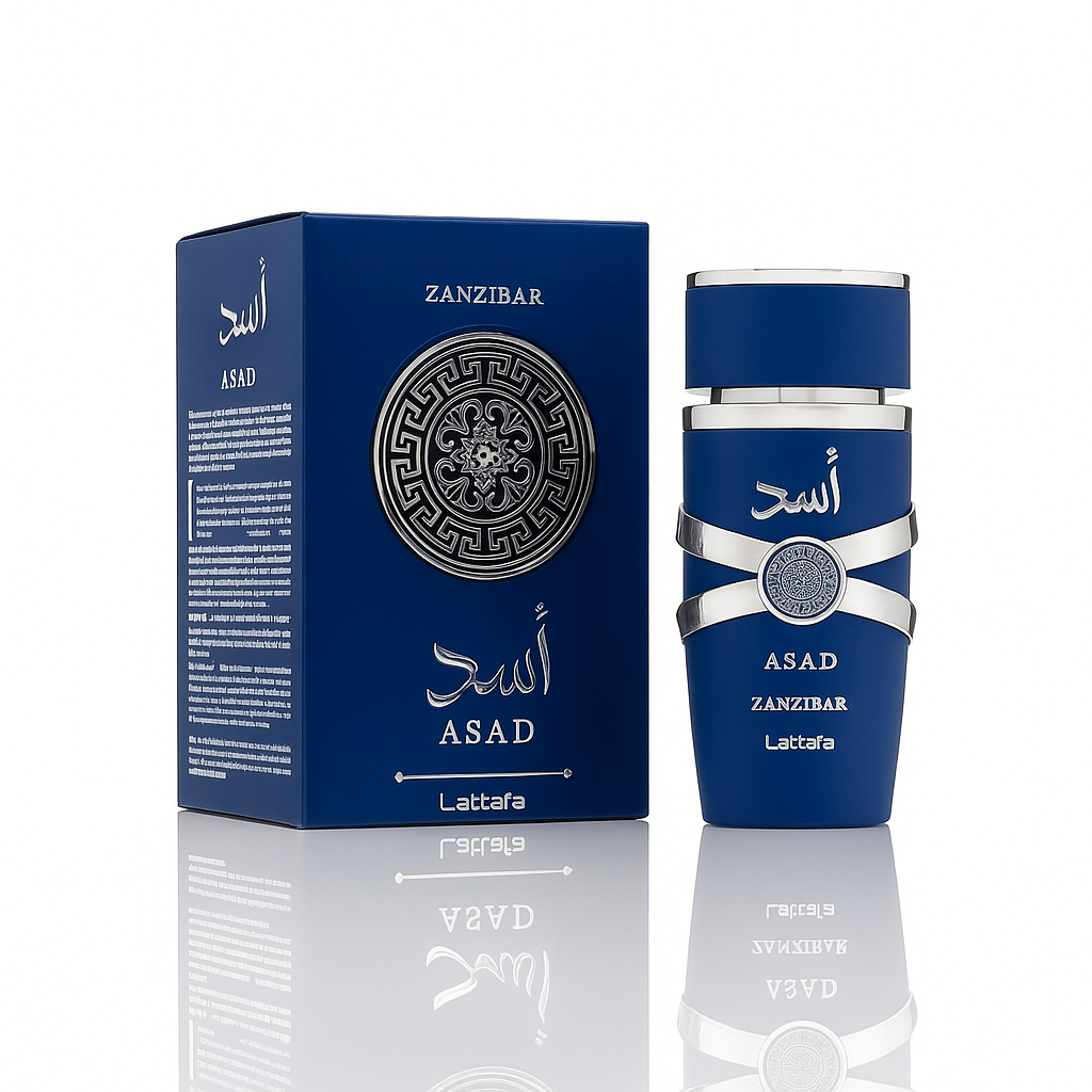 ASAD Zanzibar Lattafa perfume para hombre 100ml